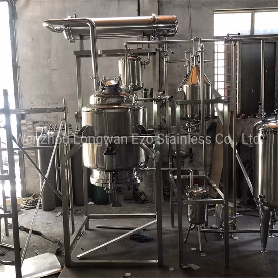 Réservoir d'extraction multifonctionnel sous vide à basse température en acier inoxydable, Machine d'extraction d'anthocyanidine de tabac d'huile essentielle de café d'herbe de plante de vanille